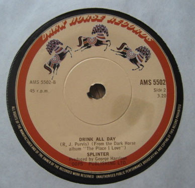 Single vinyl / 7 inch 